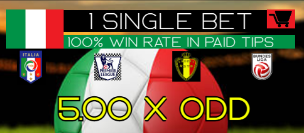 Buy single fixed match 